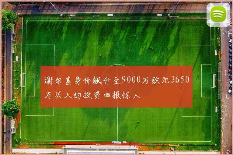 谢尔基身价飙升至9000万欧元3650万买入的投资回报惊人
